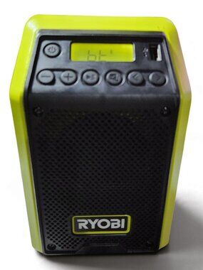Ryobi PCL600 18V ONE+ Bluetooth Speaker FM Radio USB Tool Only